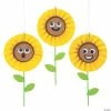 Wholesale ⭐ Sunflower Hanging Paper Fan Craft Kit - Makes 12 🎁 -Fall Crafts Sales sunflower hanging paper fan craft kit makes 1213950256
