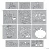 Discount 🤩 Thanksgiving Décor Stencils - 12 Pc. 😉 -Fall Crafts Sales thanksgiving d cor stencils 12 pc 13851880