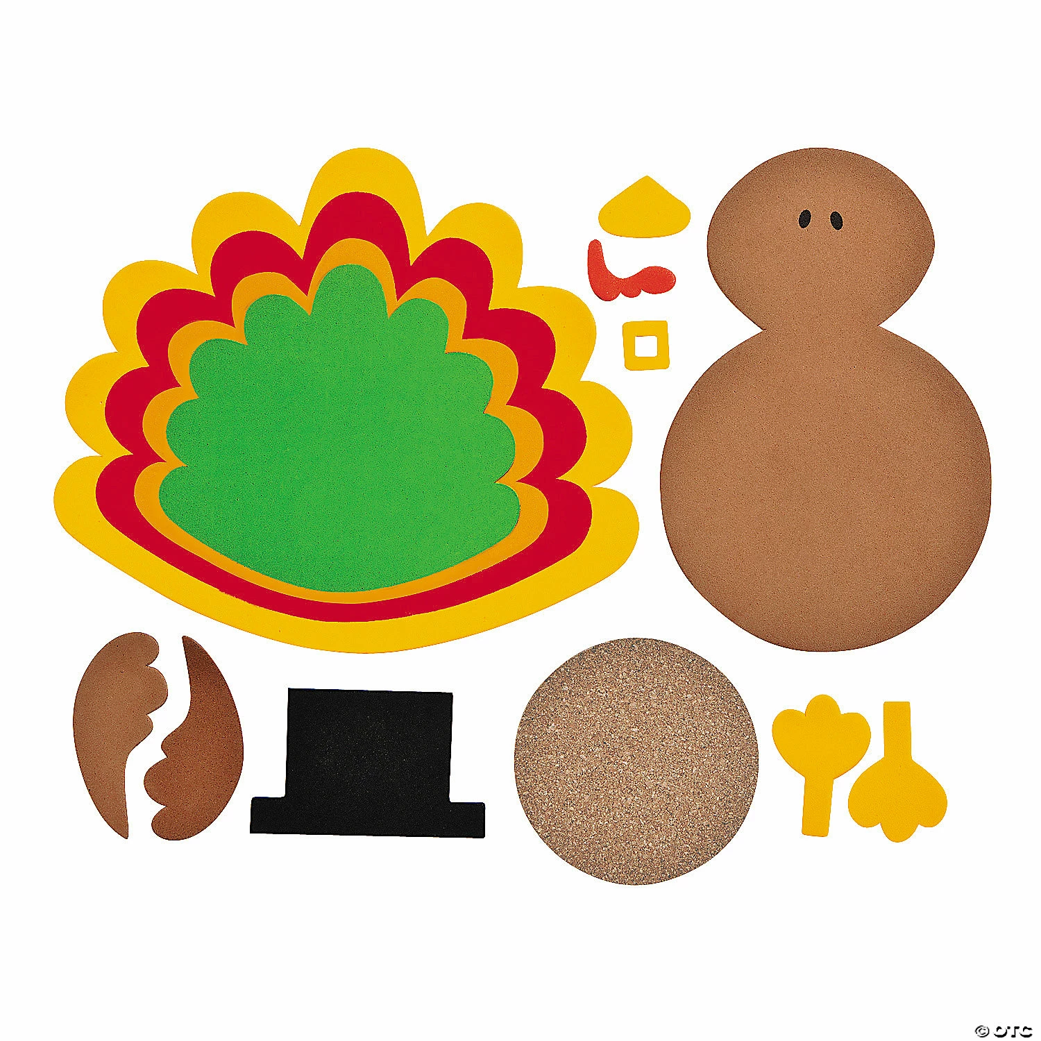 Cheap ๐ Turkey Coaster Craft Kit - Makes 12 ๐ 4 Cheap ๐ Turkey Coaster Craft Kit - Makes 12 ๐ - Image 2