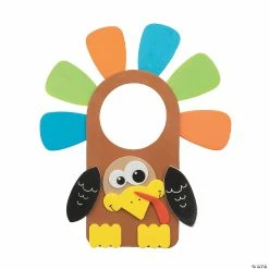 New 👏 Turkey Doorknob Hanger Craft Kit - Makes 12 😍