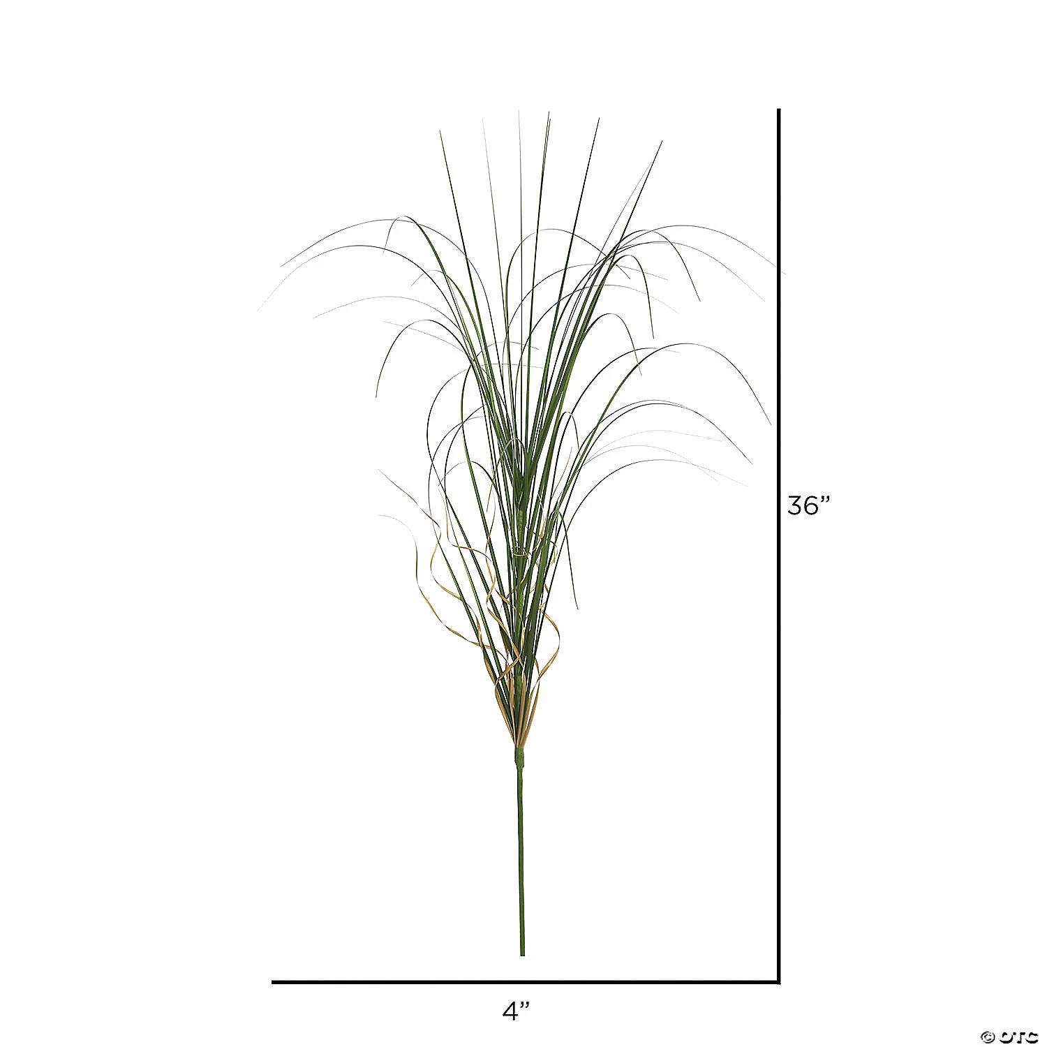 Best deal ๐คฉ Vickerman 36" PVC Artificial Green Curled Grass Spray - Qty 6 ๐ฏ 4 Best deal ๐คฉ Vickerman 36" PVC Artificial Green Curled Grass Spray - Qty 6 ๐ฏ - Image 2