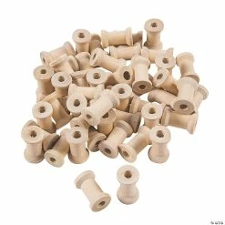 Flash Sale β Wooden Spools - 50 Pc. β