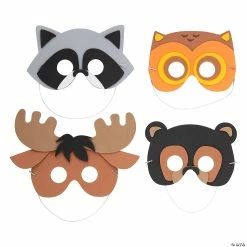 Discount 🤩 Woodland Animal Mask Craft Kit - Makes 12 💯