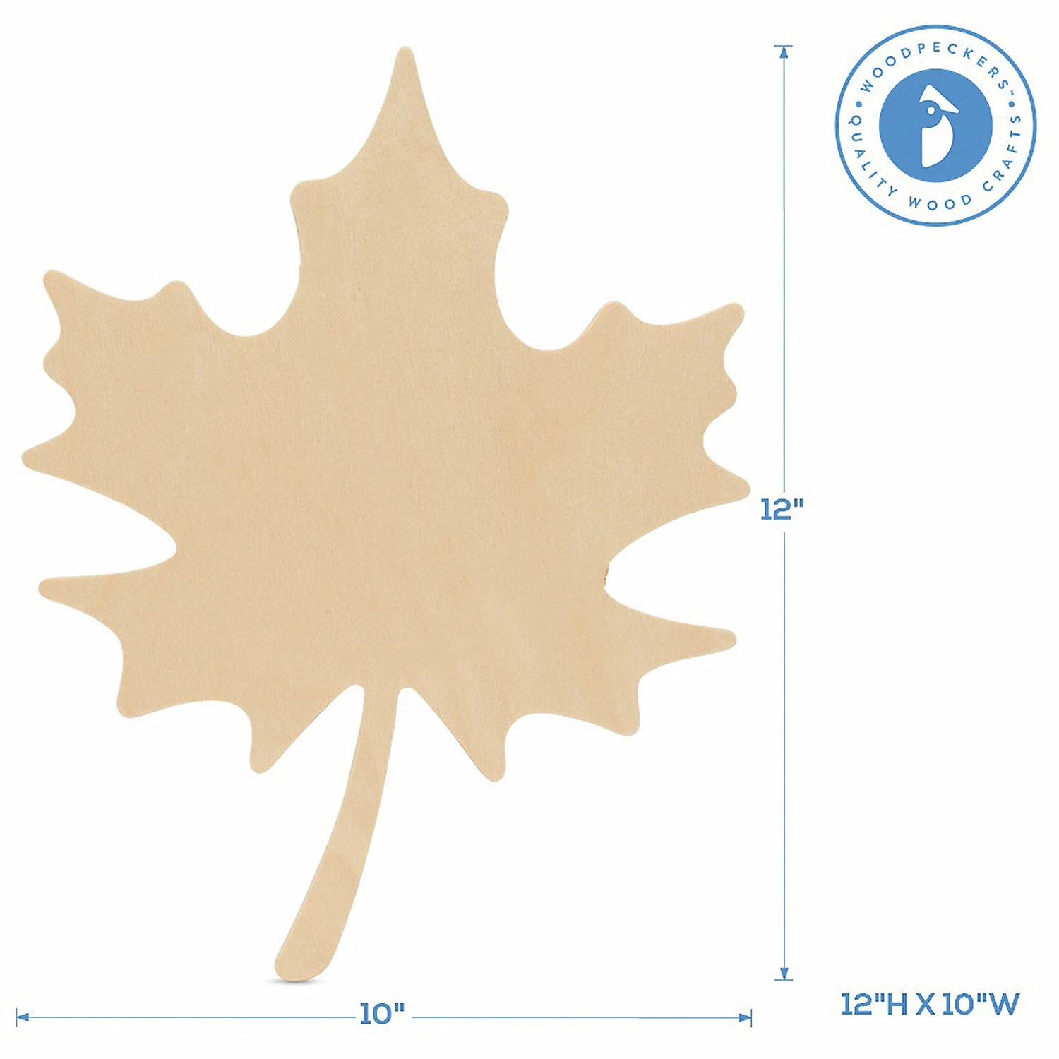 Coupon ๐ฏ Woodpeckers Crafts, DIY Unfinished Wood 12" Maple Leaf Cutout Pack of 3 ๐ 5 Coupon ๐ฏ Woodpeckers Crafts, DIY Unfinished Wood 12" Maple Leaf Cutout Pack of 3 ๐ - Image 3