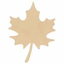 Coupon 💯 Woodpeckers Crafts, DIY Unfinished Wood 12" Maple Leaf Cutout Pack of 3 🔔