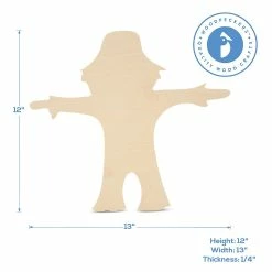 Best Pirce 🧨 Woodpeckers Crafts, DIY Unfinished Wood 12" Scarecrow Cutout Pack of 3 😀 -Fall Crafts Sales woodpeckers crafts diy unfinished wood 12 scarecrow cutout pack of 314128991 a02NOWA