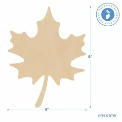 Top 10 🧨 Woodpeckers Crafts, DIY Unfinished Wood 8" Maple Leaf Cutout Pack of 6 🧨 -Fall Crafts Sales woodpeckers crafts diy unfinished wood 8 maple leaf cutout pack of 614128941 a02NOWA