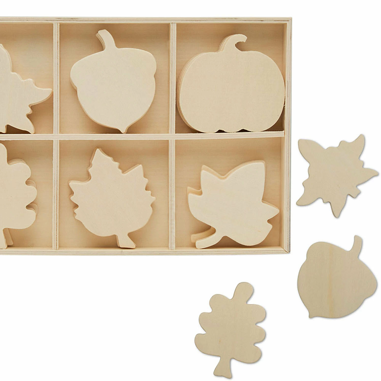 Cheapest โค๏ธ Woodpeckers Crafts, DIY Unfinished Wood Autumn Cutouts Tray, Pack of 2 ๐งจ 5 Cheapest โค๏ธ Woodpeckers Crafts, DIY Unfinished Wood Autumn Cutouts Tray, Pack of 2 ๐งจ - Image 3