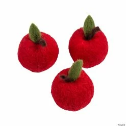 Cheap 😉 Wool Felt Apples - 12 Pc. 🛒